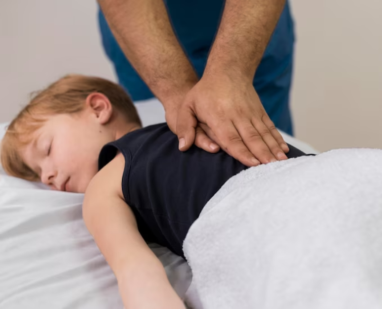 Pediatric physiotherapy